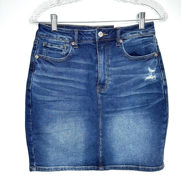 American Eagle Denim Mom Skirt - Picture 3 of 5